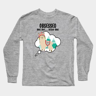 Llama Obsession Long Sleeve T-Shirt